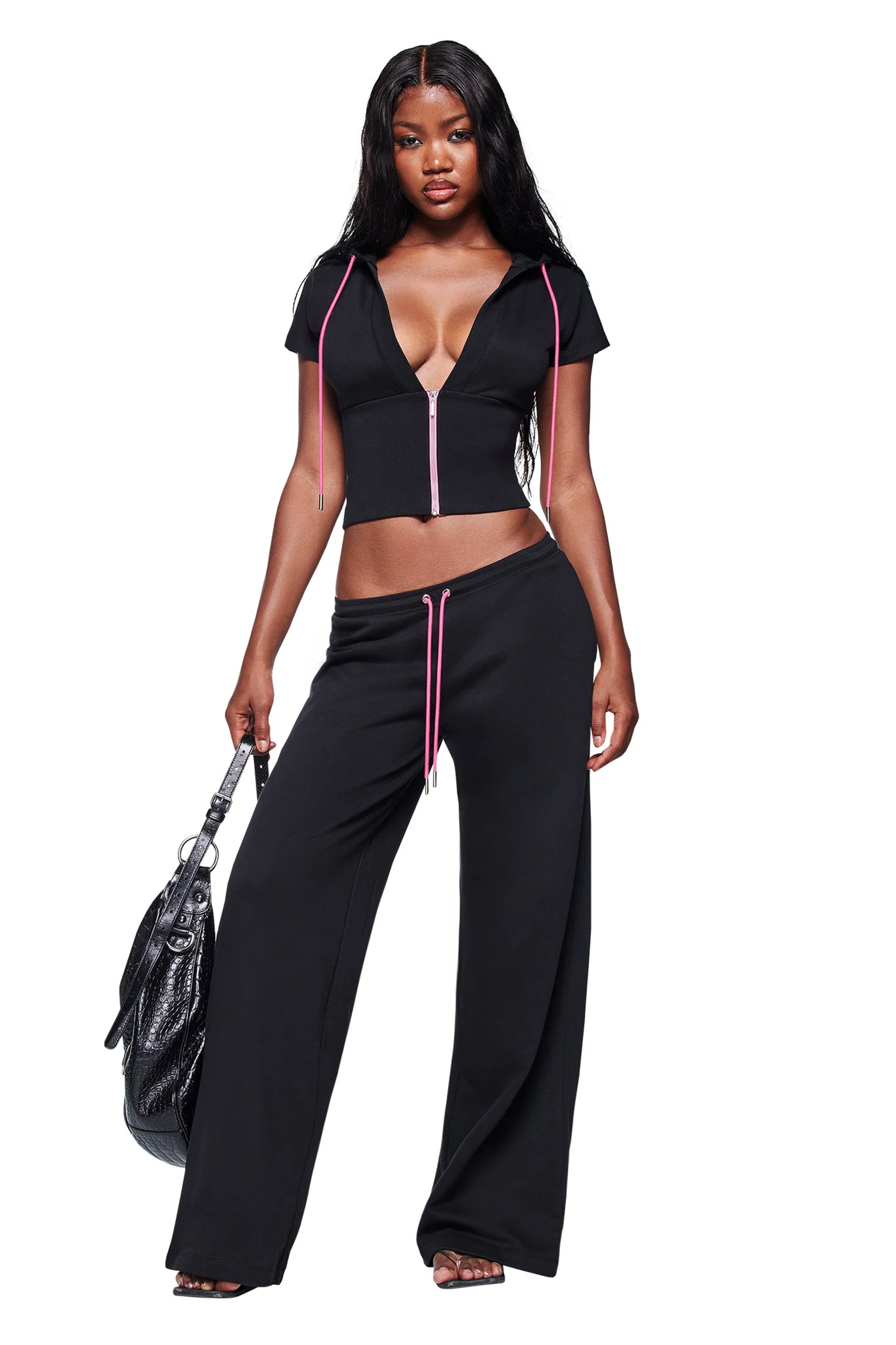 ARLO TRACK JACKET - BLACK - Image 5