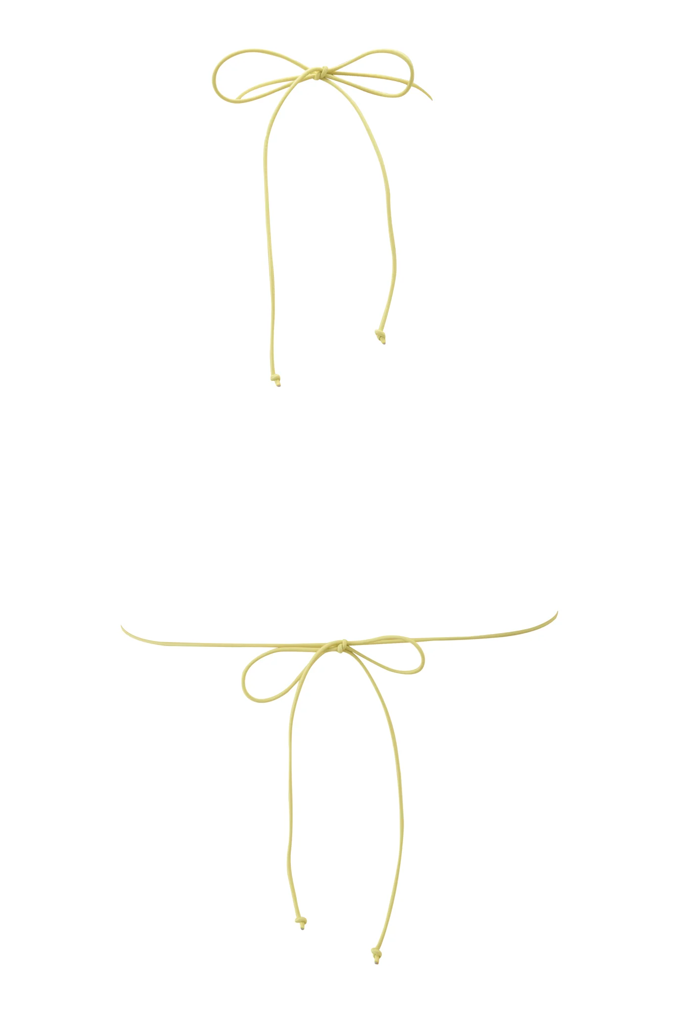 BAMBI BIKINI TOP - YELLOW - Image 6