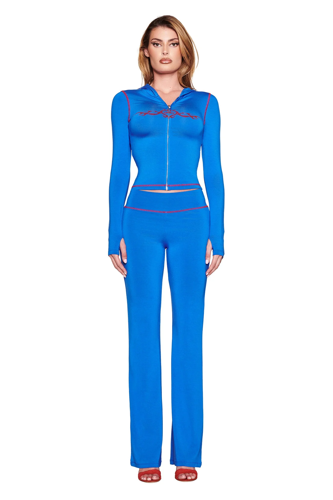 BLARE HOODIE - BLUE : ROYAL BLUE - Image 2