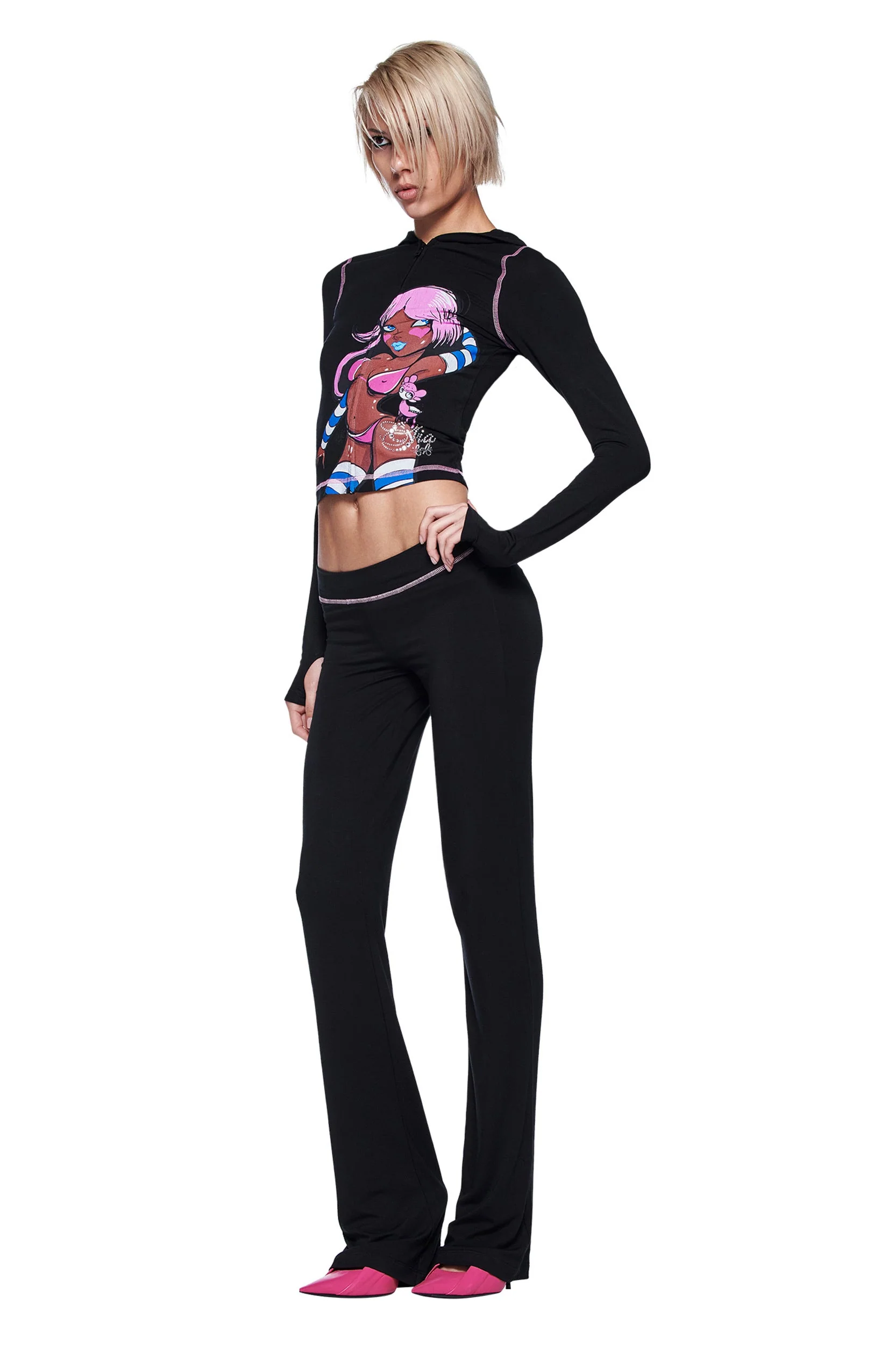 FAFI BLARE PANT - BLACK - Image 3