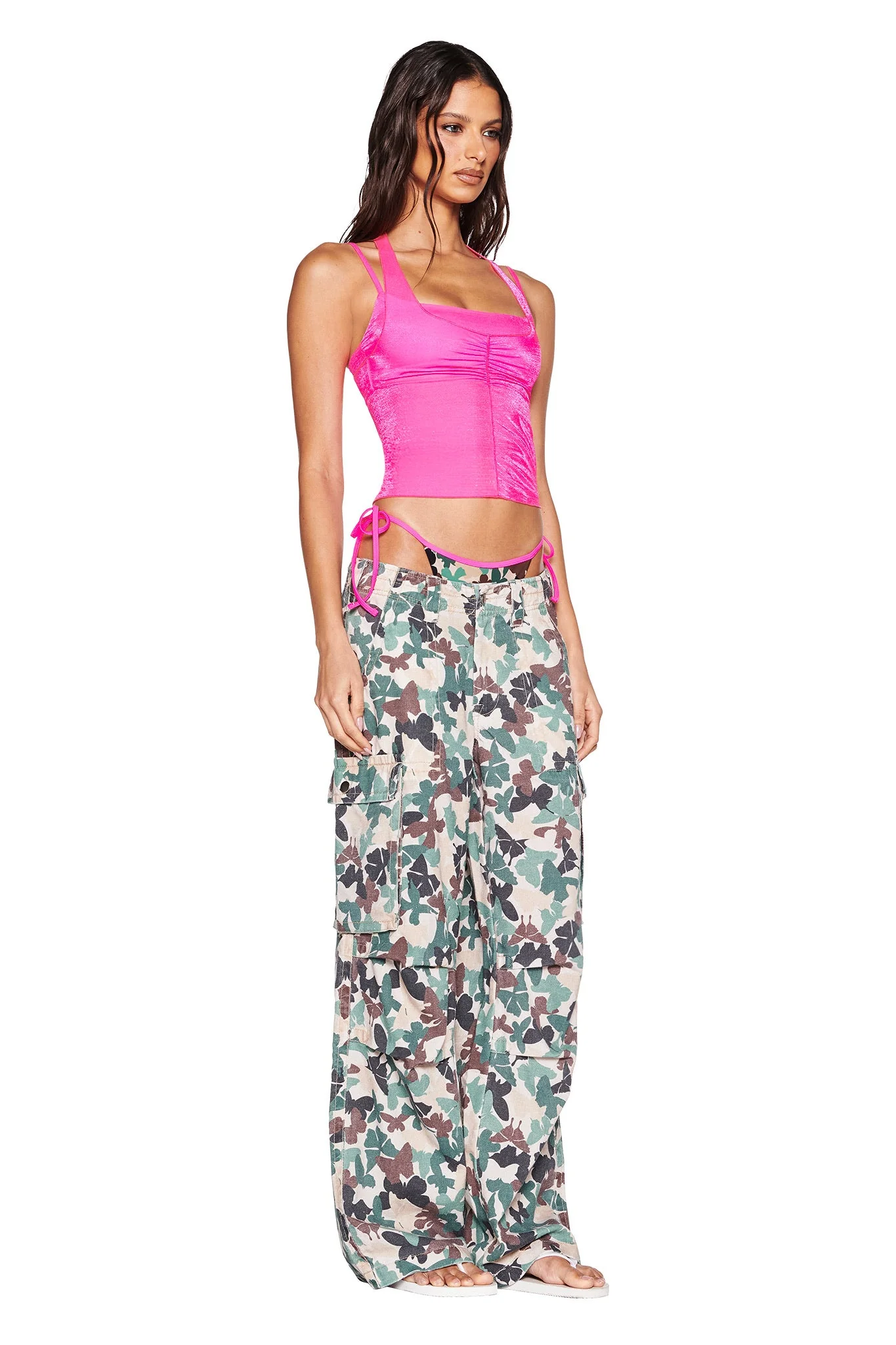 NERINA TOP - NEON PINK